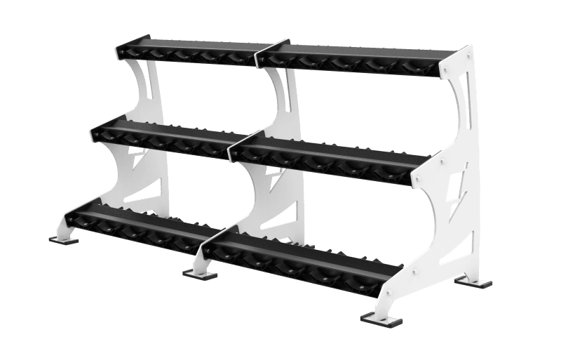 SAX032  Three‑tier Dumbbell Rack