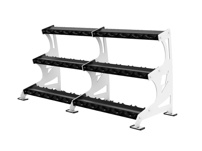 SAX032  Three‑tier Dumbbell Rack