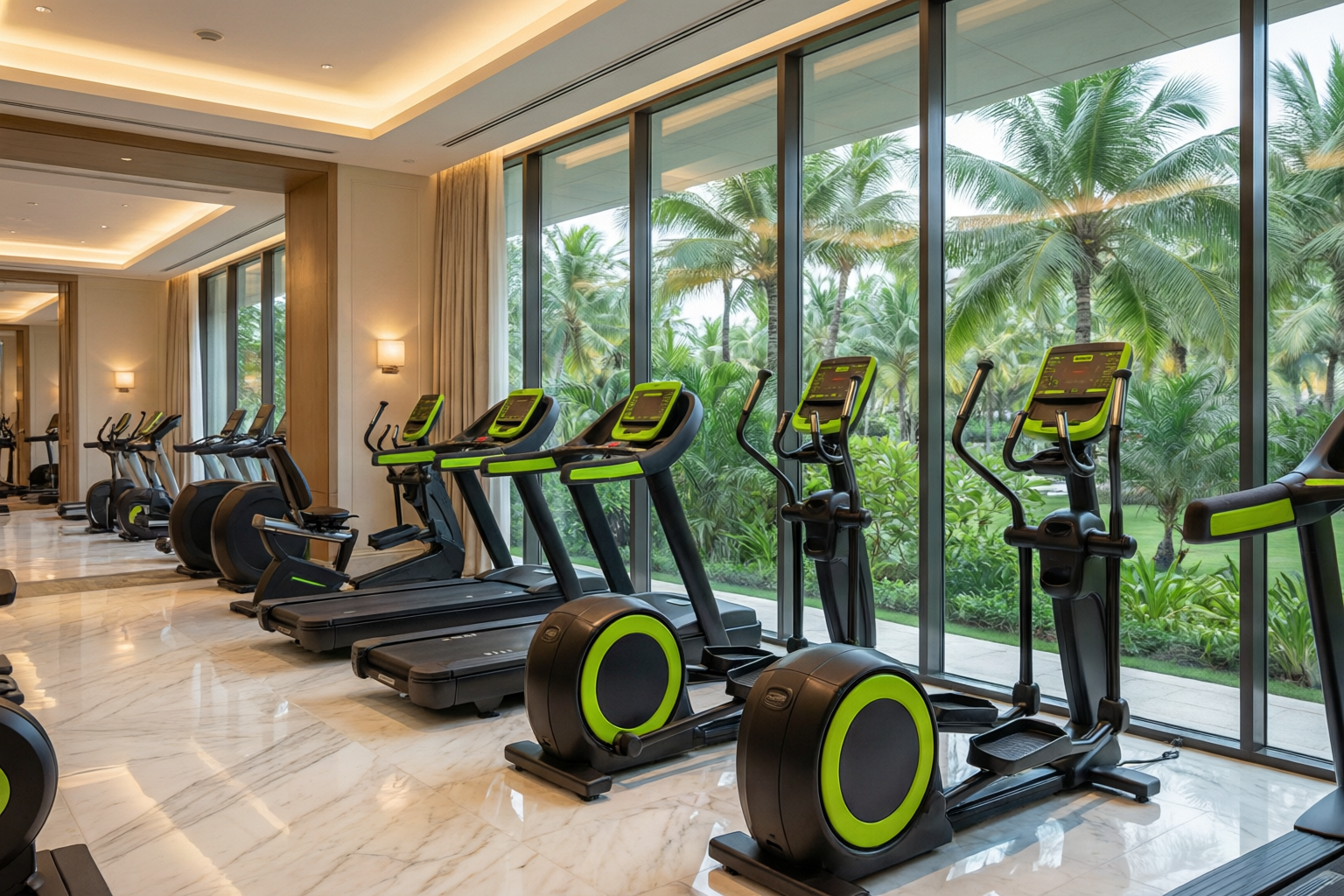 Business Hotel Fitness Room