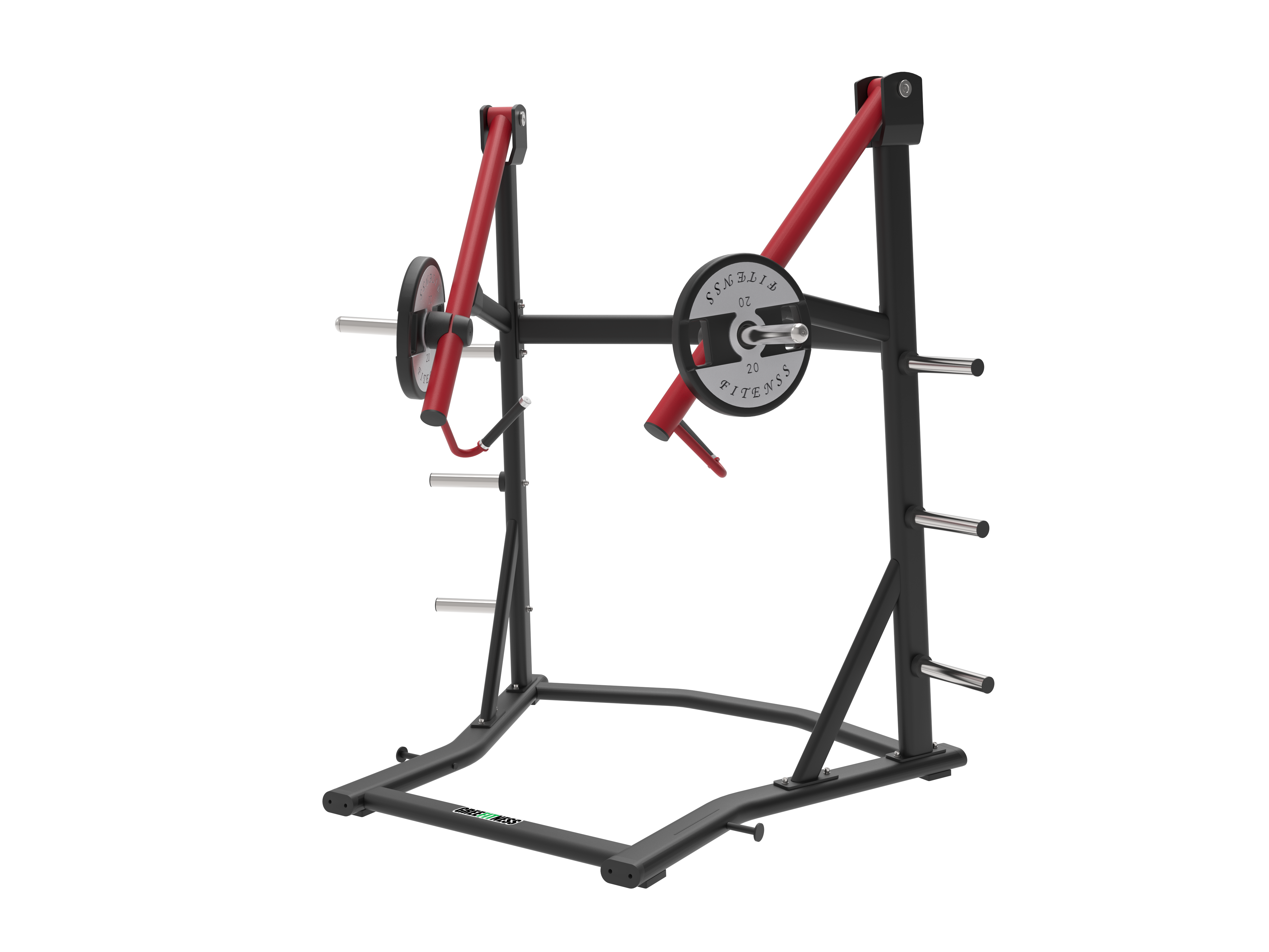 PL66 Standing Shoulder Press